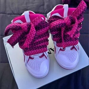 PINK LACED LANVINS 💗